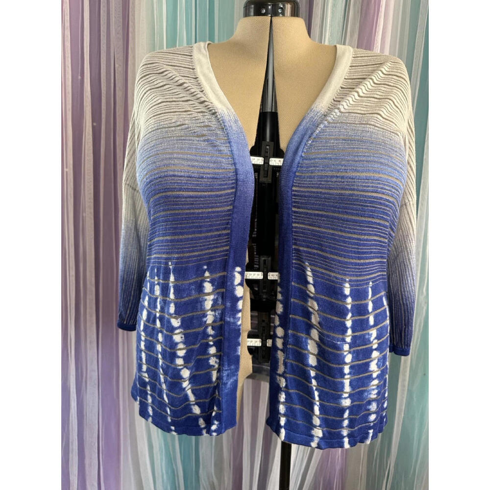 Blue Ombre Cardigan
